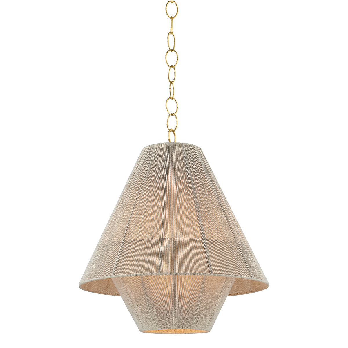 Mitzi Eleanor AGED BRASS 20W x 22.5H Pendant
