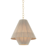 Mitzi Eleanor AGED BRASS 20W x 22.5H Pendant