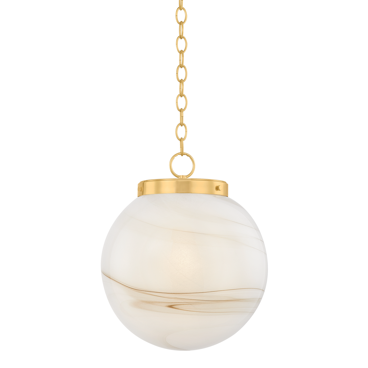 Mitzi Ambra AGED BRASS 15.75W x 18.75H Pendant