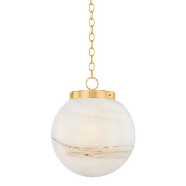 Mitzi Ambra AGED BRASS 15.75W x 18.75H Pendant
