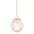 Mitzi Ambra AGED BRASS 11.75W x 14.5H Pendant