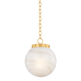 Mitzi Ambra AGED BRASS 11.75W x 14.5H Pendant