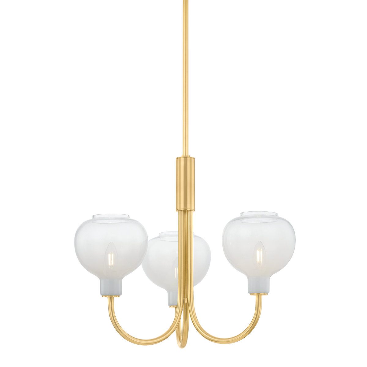 Mitzi Estelle AGED BRASS 24W x 19.25H Chandelier