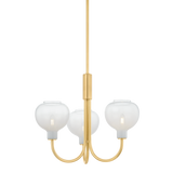 Mitzi Estelle AGED BRASS 24W x 19.25H Chandelier