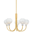 Mitzi Estelle AGED BRASS 32.25W x 21.75H Chandelier