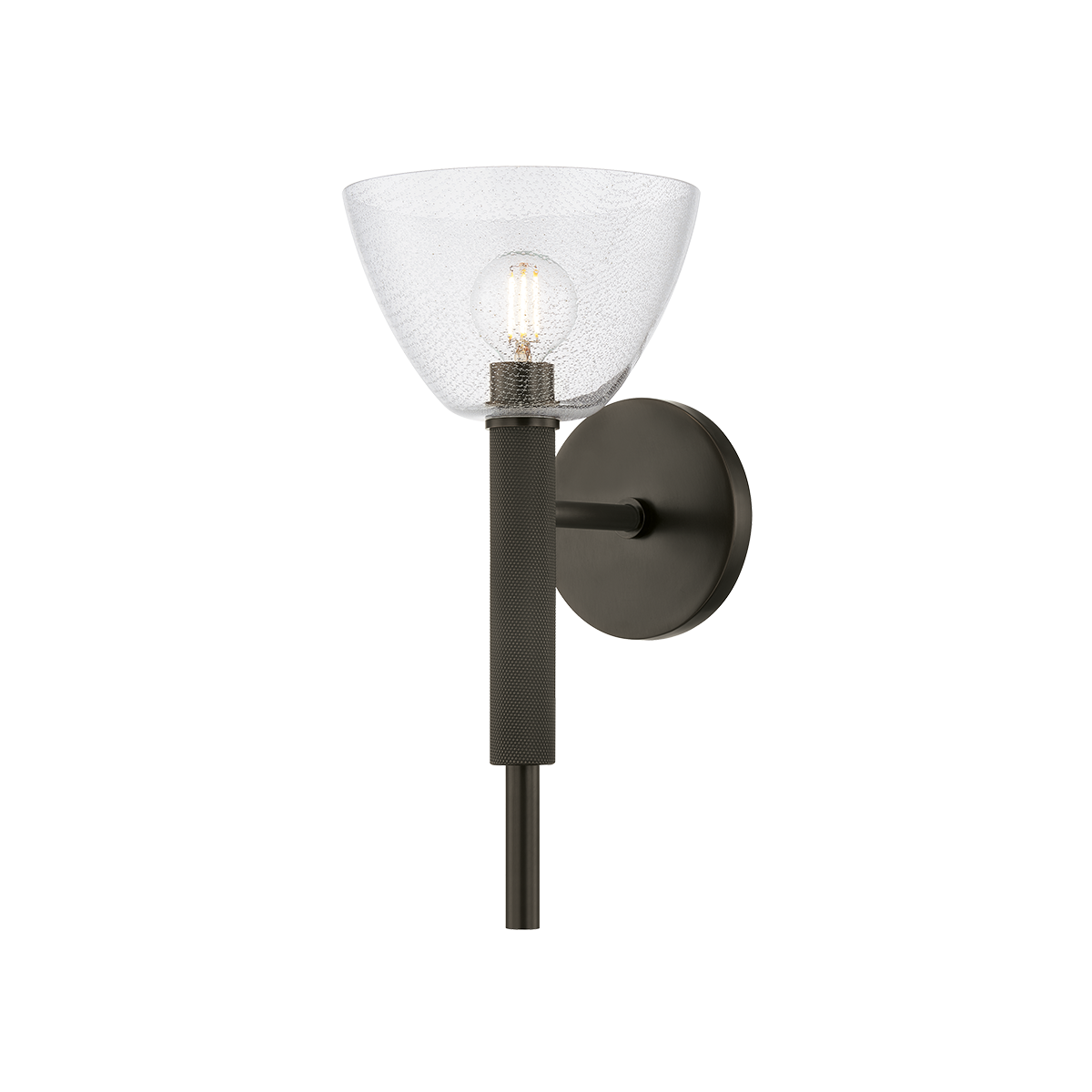 Mitzi Caraway True Bronze 6.75W x 13.25H Wall Sconce