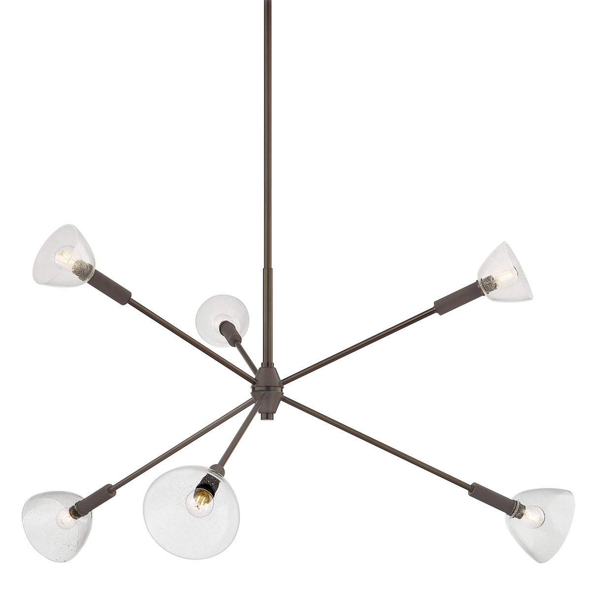 Mitzi Caraway True Bronze 52.75W x 25.25H Chandelier