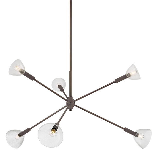 Mitzi Caraway True Bronze 52.75W x 25.25H Chandelier