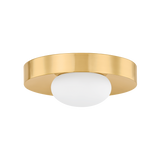 Mitzi Pepa AGED BRASS 11W x 3.75H Flush Mount