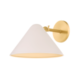 Mitzi Sonja TRUE BRONZE/SOFT BISQUE 10.5W x 8.25H Wall Sconce