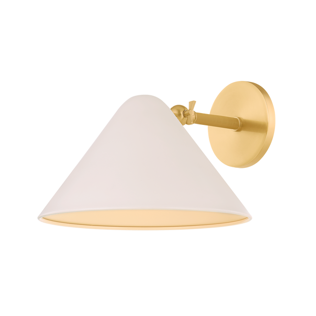 Mitzi Sonja TRUE BRONZE/SOFT BISQUE 10.5W x 8.25H Wall Sconce