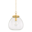 Mitzi Della AGED BRASS 15.75W x 19.75H Pendant