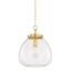 Mitzi Della AGED BRASS 15.75W x 19.75H Pendant