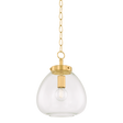 Mitzi Della AGED BRASS 12W x 15.75H Pendant
