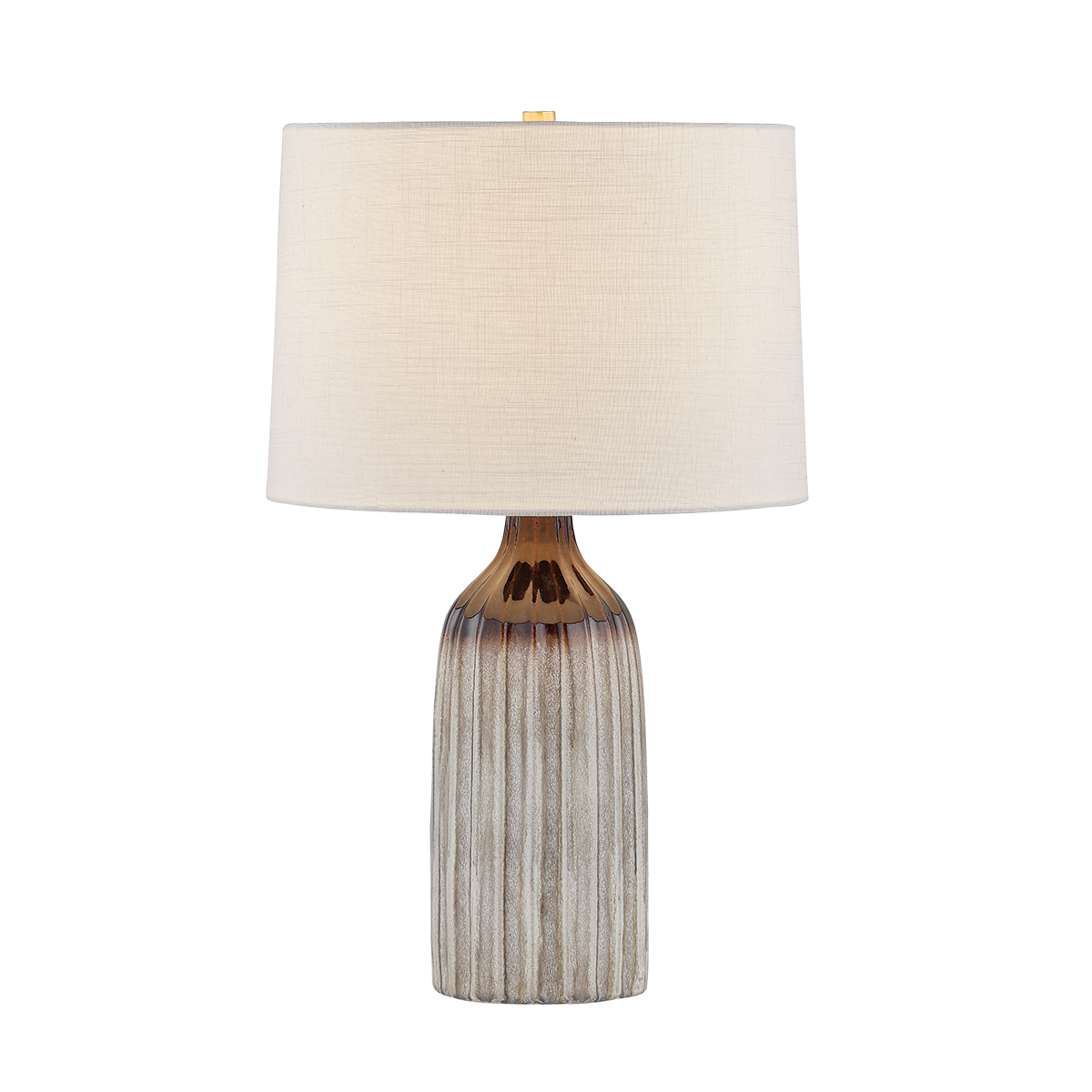 Mitzi Raisa AGED BRASS/CERAMIC AFFOGATO 16W x 26.5H Table Lamp