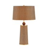 Mitzi January AGED BRASS 17W x 28.5H Table Lamp