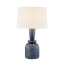 Mitzi Russo AGED BRASS/CERAMIC WASHED COBALT 17W x 27.5H Table Lamp