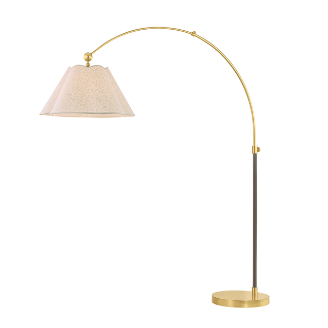 Mitzi Janie AGED BRASS/TRUE BRONZE 22W x 57L x 69.75H Floor Lamp