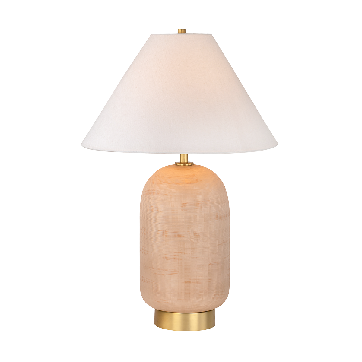 Mitzi Raven AGED BRASS 18W x 26.75H Table Lamp