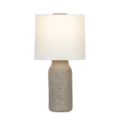 Mitzi Stassi AGED BRASS/CERAMIC STRIA TERRA 14W x 26.5H Table Lamp