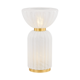 Mitzi Cordelia AGED BRASS 9.75W x 16.75H Table Lamp