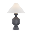 Mitzi Zadeh AGED BRASS/CERAMIC PALE MIDNIGHT 19W x 27.25H Table Lamp