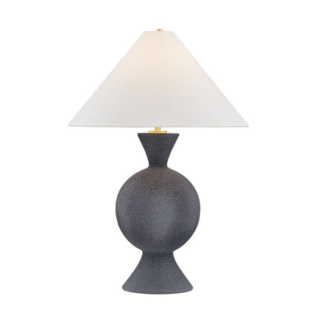 Mitzi Zadeh AGED BRASS/CERAMIC PALE MIDNIGHT 19W x 27.25H Table Lamp