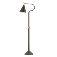 Mitzi Harriet AGED BRASS/TRUE BRONZE 11W x 18.5L x 62.5H Floor Lamp