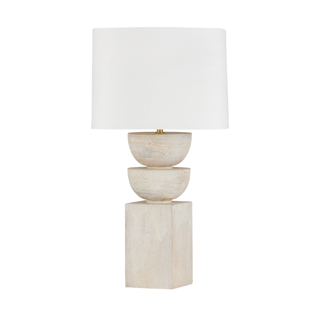 Hudson Valley Lighting Gardiner Aged Brass 19W x 19L x 31H Table Lamp