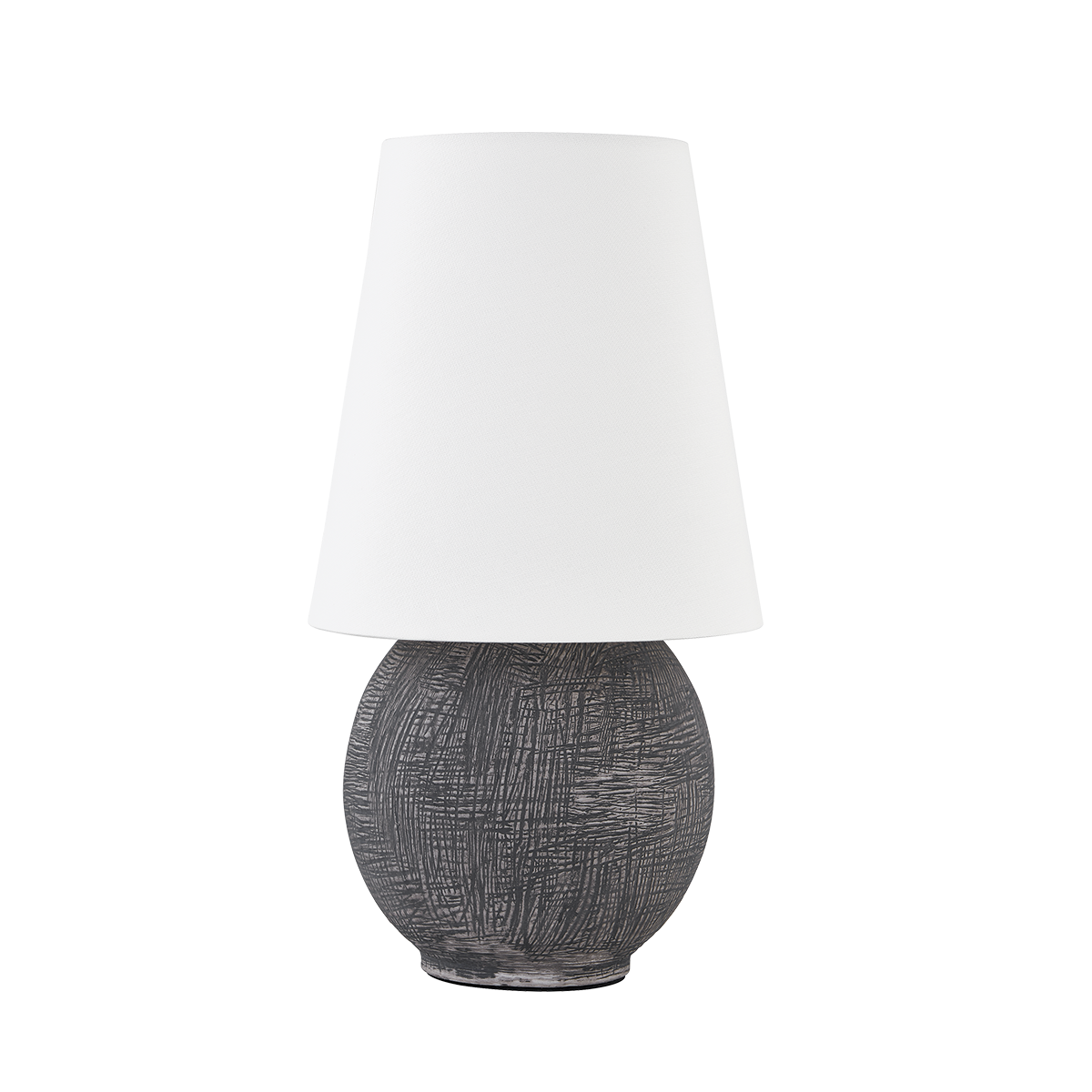 Hudson Valley Lighting Ulsterville Aged Brass/Ceramic Greystone 8.25W x 8.25L x 15H Table Lamp
