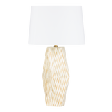 Hudson Valley Lighting Syracuse Aged Brass 17W x 17L x 29.5H Table Lamp