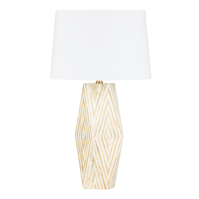 Hudson Valley Lighting Syracuse Aged Brass 17W x 17L x 29.5H Table Lamp