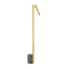 Hudson Valley Lighting Circleville Aged Brass 5.5W x 9L x 54H Floor Lamp