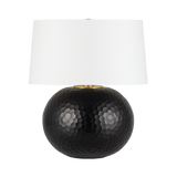 Hudson Valley Lighting Dashville Aged Brass 21.5W x 21.5L x 25H Table Lamp