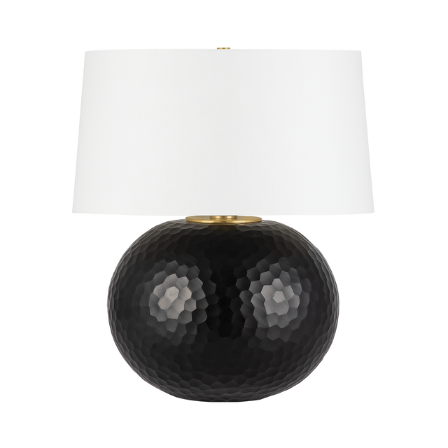 Hudson Valley Lighting Dashville Aged Brass 21.5W x 21.5L x 25H Table Lamp