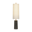 Troy Lighting Thane PATINA BRASS/CERAMIC MEDITATION GREY 14W x 56.25H Floor Lamp