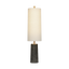 Troy Lighting Thane PATINA BRASS/CERAMIC MEDITATION GREY 14W x 56.25H Floor Lamp