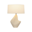 Troy Lighting Huntly BRONZE/CERAMIC IVORY BREAKSTONE 20W x 15L x 26.5H Table Lamp