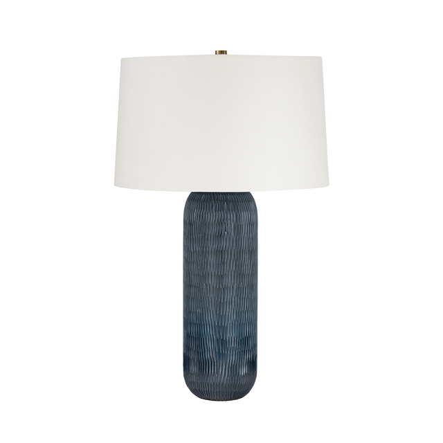 Troy Lighting Hopkins PATINA BRASS 17W x 28H Table Lamp