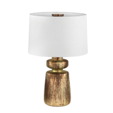 Troy Lighting Terron PATINA BRASS 18W x 27.5H Table Lamp