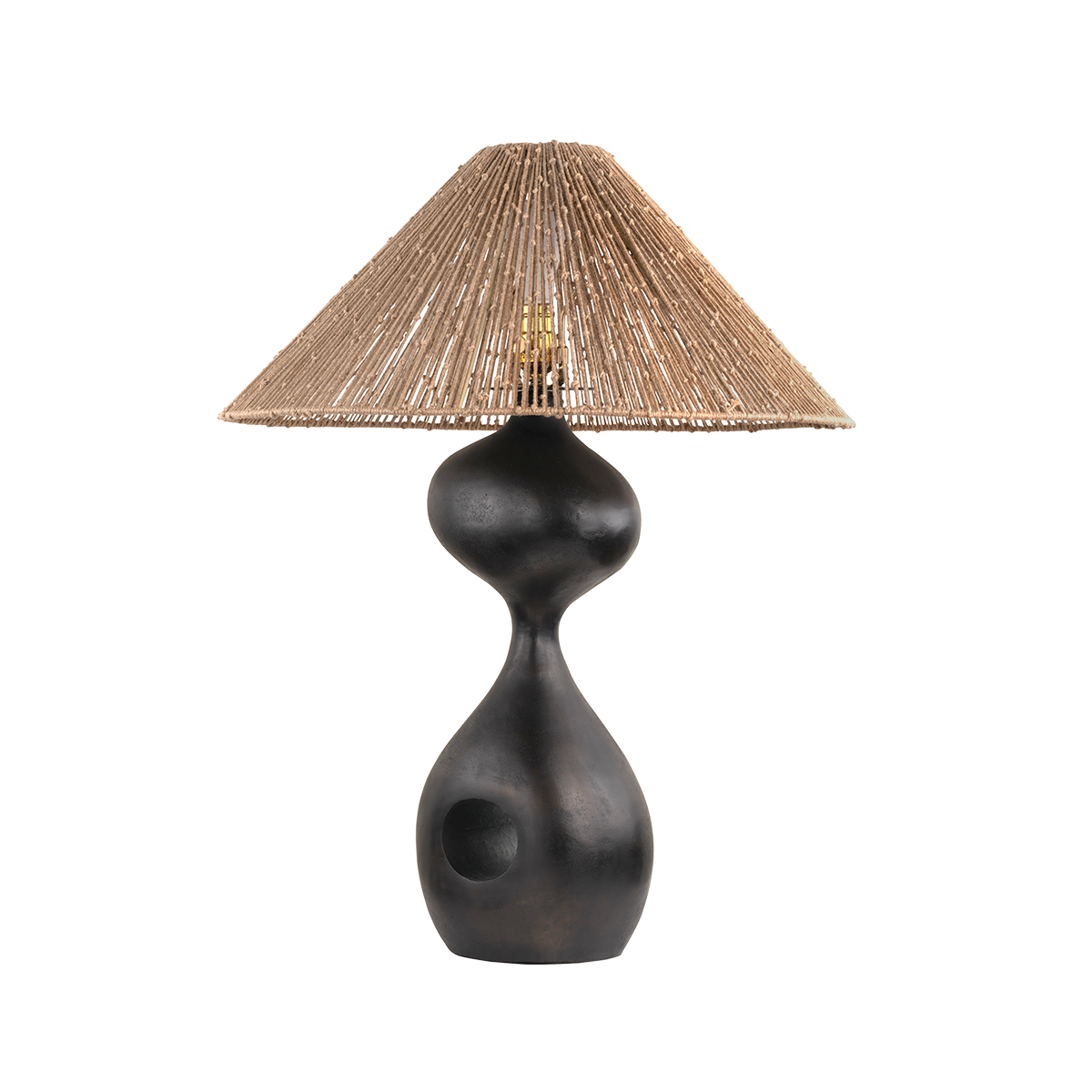 Troy Lighting Rhu BRONZE 22W x 28H Table Lamp