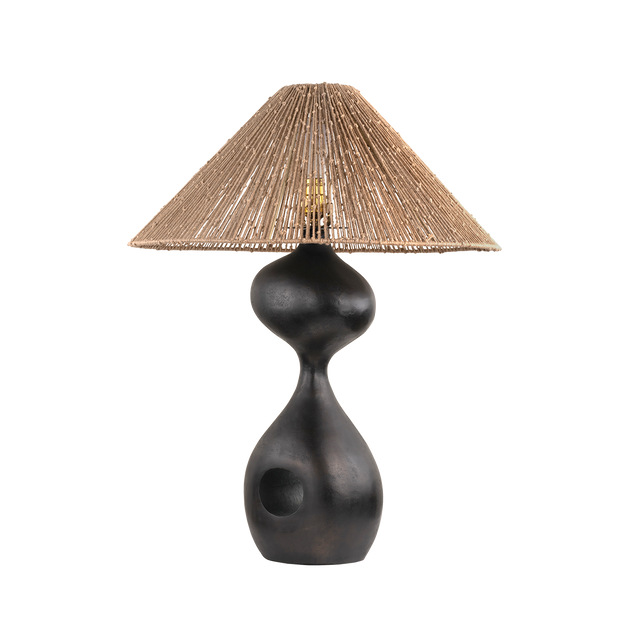 Troy Lighting Rhu BRONZE 22W x 28H Table Lamp