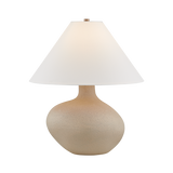 Troy Lighting Rebecca CERAMIC ROUGH SAND 21W x 25.25H Table Lamp
