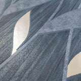 DecoratorsBest Dancing Leaves Trail Blue Wallpaper