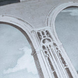 DecoratorsBest Exotic Vista Archway Blue Wallpaper