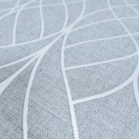 DecoratorsBest Linework Lattice Aqua Wallpaper