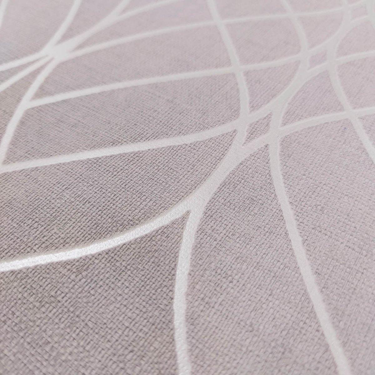 DecoratorsBest Linework Lattice Beige Wallpaper