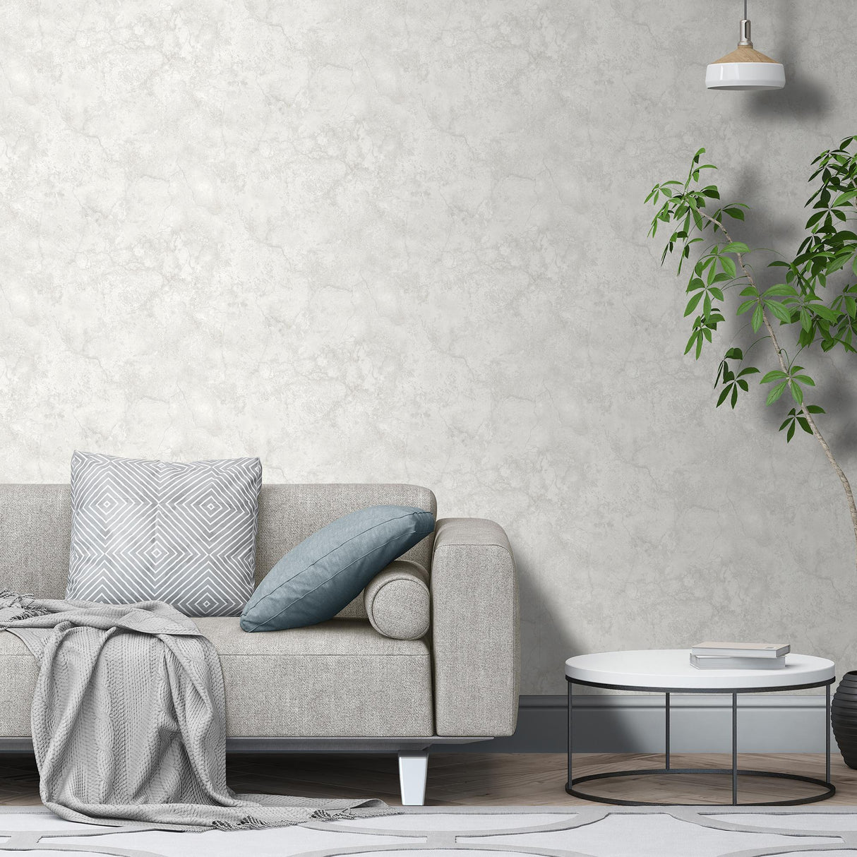 DecoratorsBest Marble White Wallpaper
