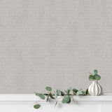 DecoratorsBest Luxe Faux Tweed Texture Grey Wallpaper
