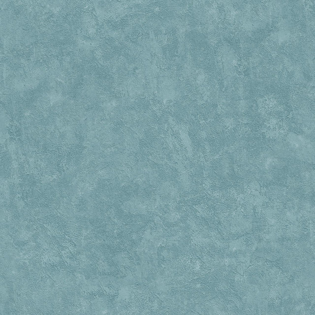 DecoratorsBest Faux Concrete Plaster Texture Blue Wallpaper